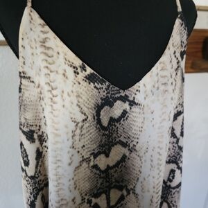 Now N Forever Animal Print Camisole